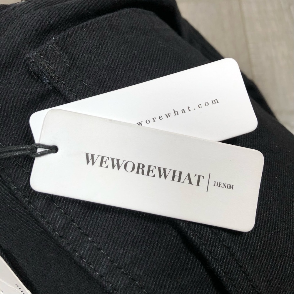 WE WORE WHAT Women’s Danielle Crystal Jean size 25 - Picture 4 of 7